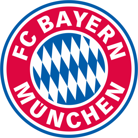 Muursticker Bayern Munchen in kleur