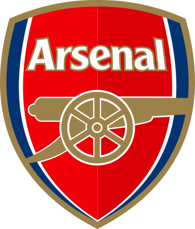 Muursticker Arsenal in kleur