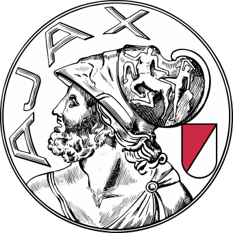 Muursticker oud Ajax logo 1928