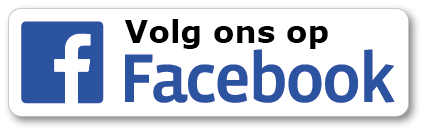Sticker Volg ons op Facebook met logo