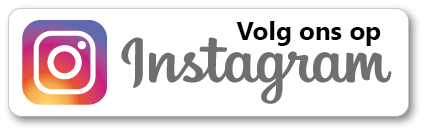 Sticker Volg ons op Instagram met logo