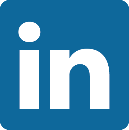Sticker LinkedIn logo full color