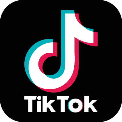 Sticker TikTok logo full-color
