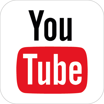 Sticker YouTube logo full-color