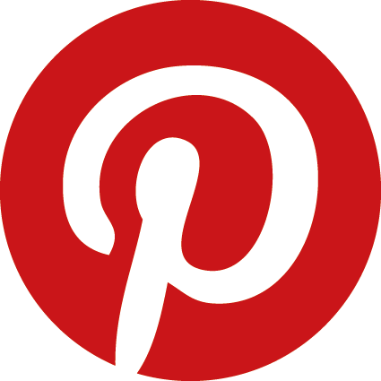 Sticker Pinterest logo full-color