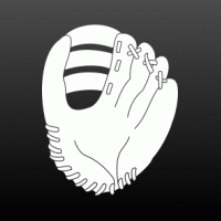 Honkbal handschoen