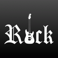 Rock met gitaar