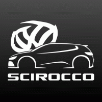 VW-logo + Scirocco