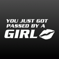 Passed by a Girl lips