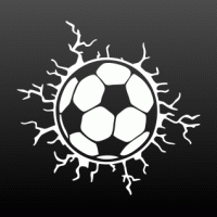 voetbal in ruit