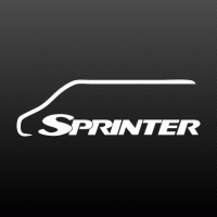 Sprinter en silhouette
