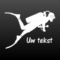Duiker en eigen tekst