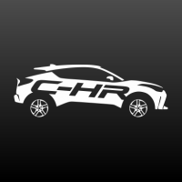 Toyota C-HR met logo