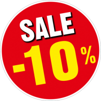 Sale kortingsbal -10%