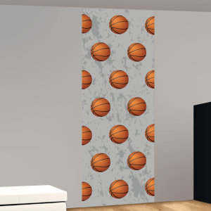 basketballen-patroon-op-grijze-achtergrond