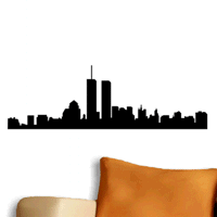 Skyline New York met WTC