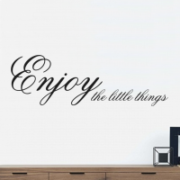 Enjoy the little things