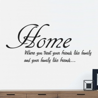 Home where you treat...