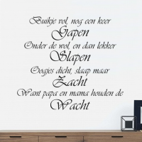 Buikje vol nog een keer gapen
