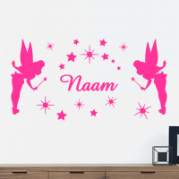 Tinkerbell met naam en sterren