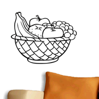 Mandje met fruit