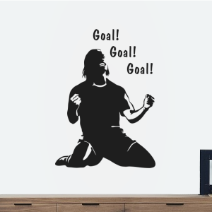 Voetballer goal