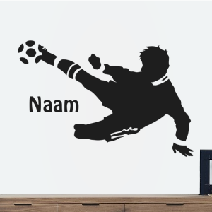 Voetballer en uw naam