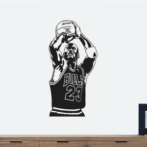 Basketbalspeler Michael JORDAN