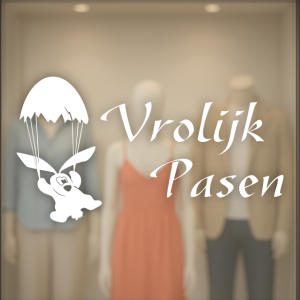 Paashaas aan parachute