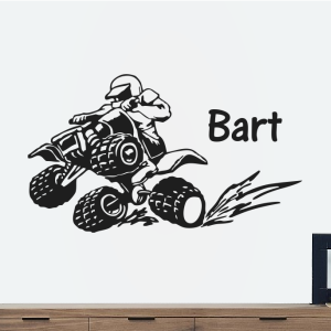 Quad + eigen tekst