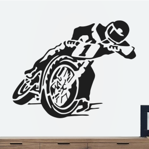 Driftende crossmotor