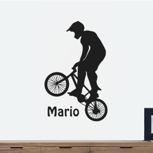 Bmx fiets met naam