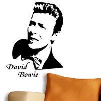 David Bowie met naam