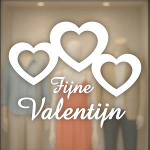 Fijne Valentijn met 3 harten