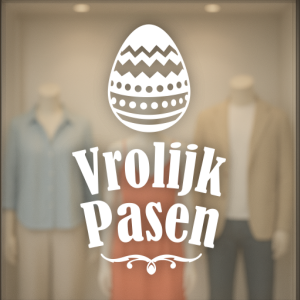 Vrolijk Pasen met paasei
