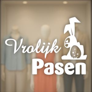 Vrolijk Pasen met paashaas