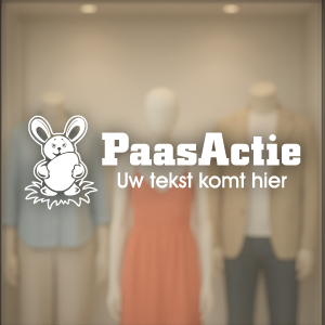 Paasactie met eigen tekst
