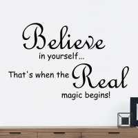 Believe in yourself