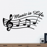 Notenbalk Music is Life