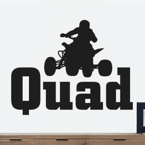 Quad met silhouette