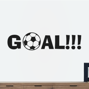 Goal met voetbal