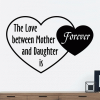 Mother and daughter forever