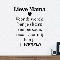 Mama je bent de wereld