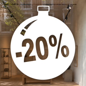 Kerstbal -20%