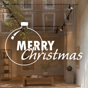 Kerstbal met Merry Christmas