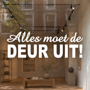 Alles moet de deur uit