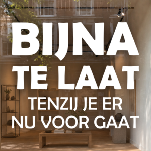 Bijna te laat