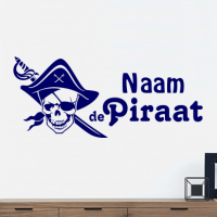 Piraat + uw naam