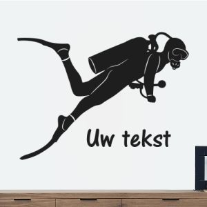 Duiker + eigen tekst