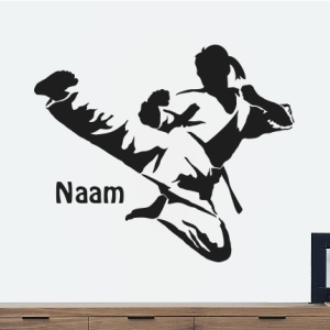 Karate vrouw